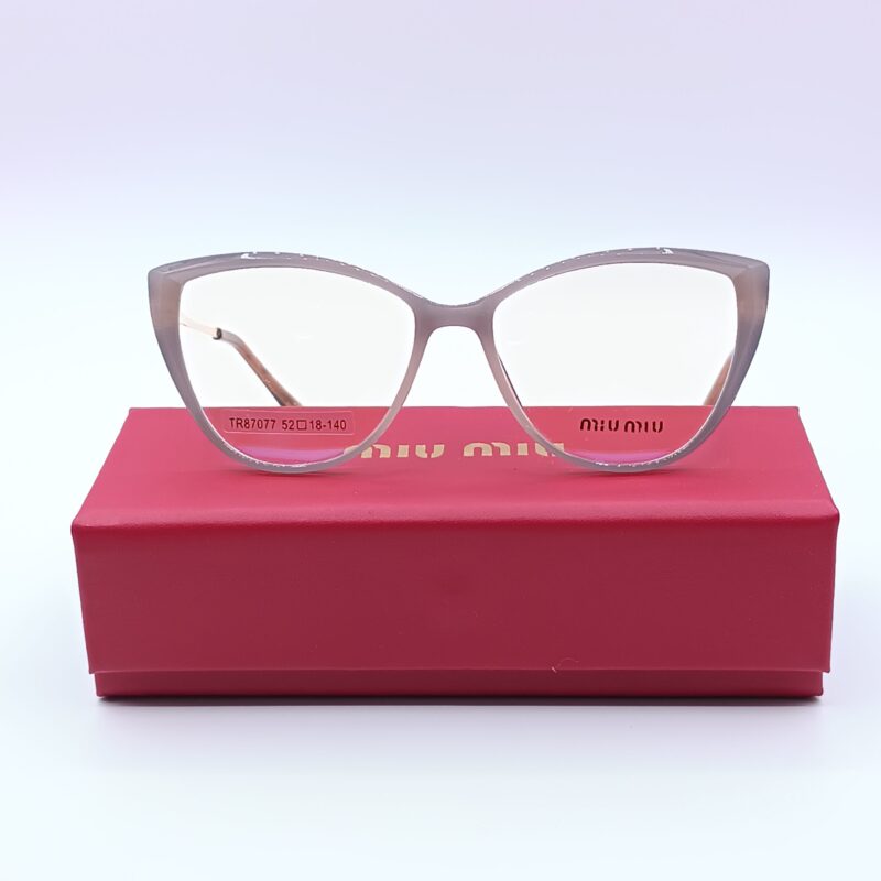 عینک طبی زنانه میومیو MIU MIU مدل 7077 - تصویر 2