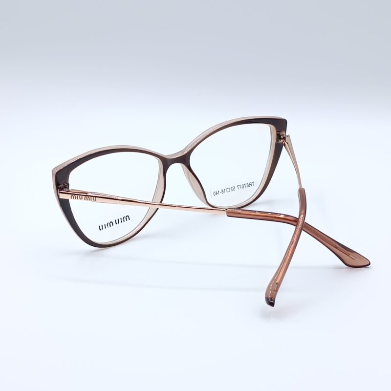 عینک طبی زنانه میومیو MIU MIU مدل 7077 - تصویر 3