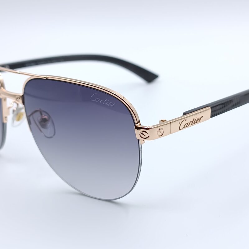 عینک آفتابی مردانه کارتیر CARTIER مدل 120 - تصویر 4