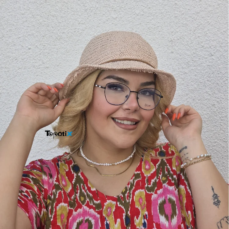 عینک طبی زنانه دیور DIOR مدل1337 COL1