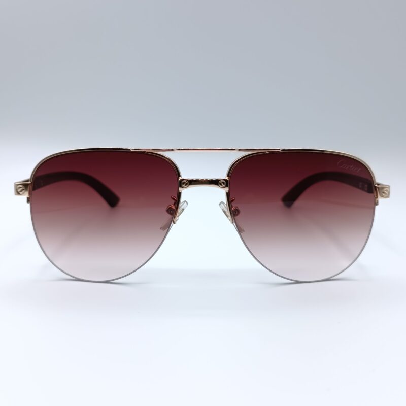 عینک آفتابی مردانه کارتیر CARTIER مدل 120 - تصویر 2