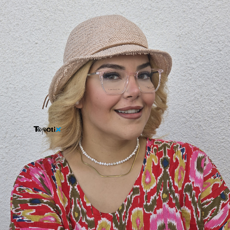 عینک طبی زنانه کاوردار پائولو کونته مدل TJ2181