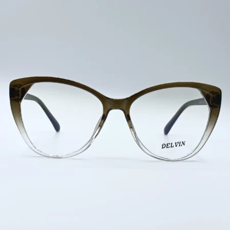 عینک طبی زنانه محافظ چشم با عدسی بلوکات DELVIN مدل 28059 COL9