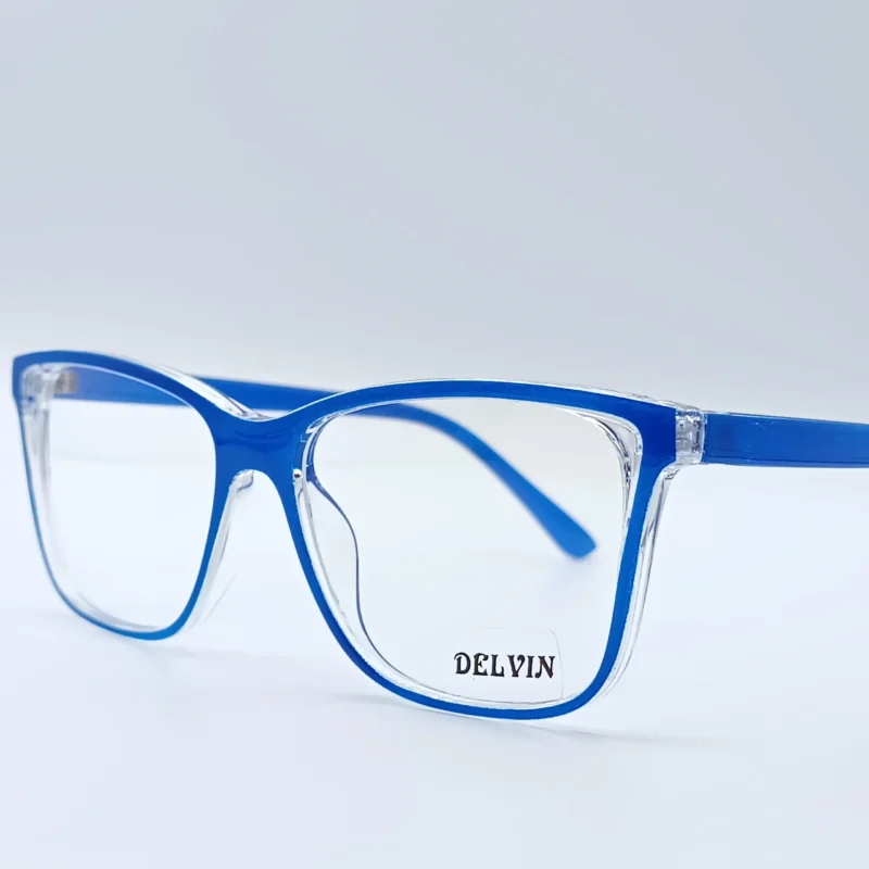 عینک طبی محافظ چشم با عدسی بلوکات DELVIN مدل 28037 COL7 - تصویر 4