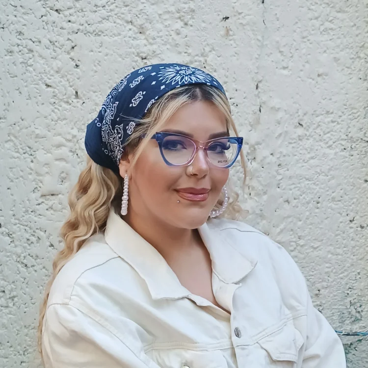 عینک طبی زنانه محافظ چشم با عدسی بلوکات DELVIN مدل 28079 COL7