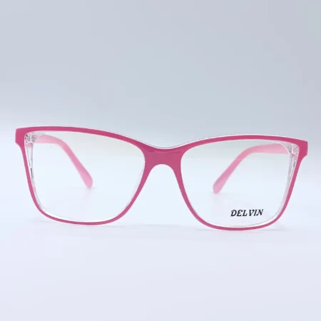عینک طبی زنانه محافظ چشم با عدسی بلوکات DELVIN مدل 28037 COL6