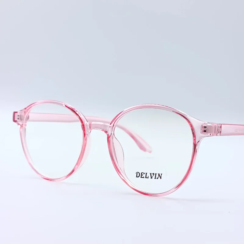 عینک طبی زنانه محافظ چشم با عدسی بلوکات DELVIN مدل 28053 COL5 - تصویر 3
