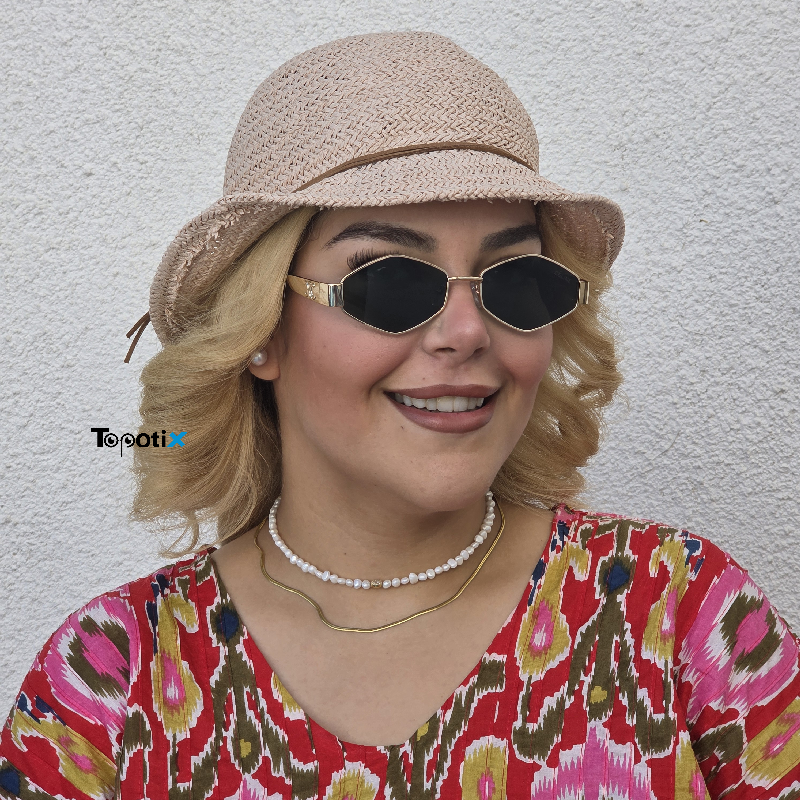 عینک آفتابی زنانه سلین CELINE های کپی مدل 8245 COL2