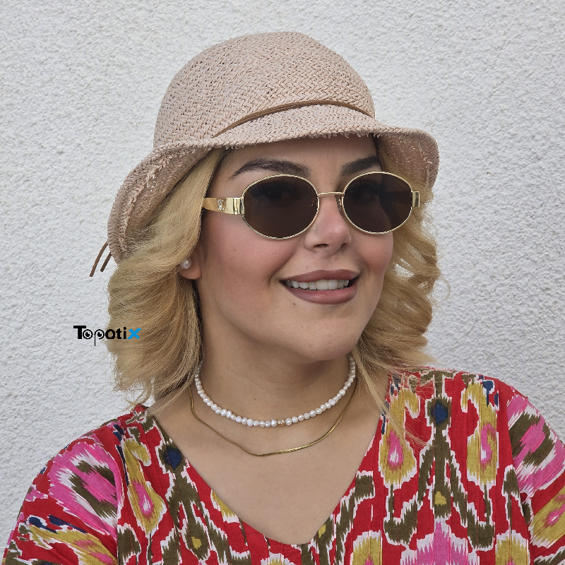 عینک آفتابی زنانه سلین CELINE های کپی مدل 8246 COL2