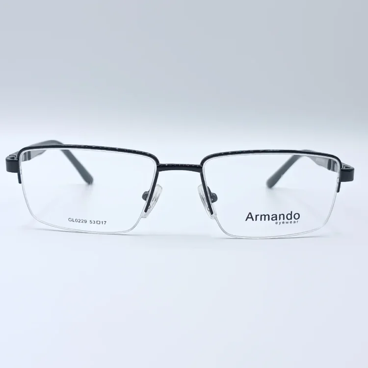 عینک طبی مردانه نیم فریم آرماندو ARMANDO مدل 229 COL2