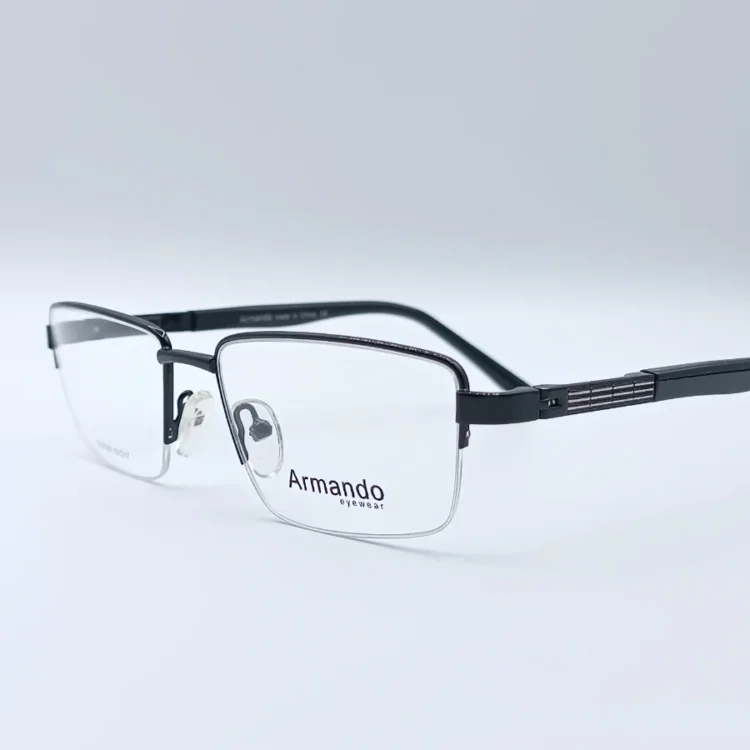 عینک طبی مردانه نیم فریم آرماندو ARMANDO مدل 229 COL2