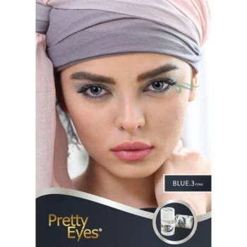 لنز رنگی تن 3 سالانه مارشال  PRETTY EYES