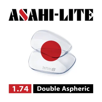 عدسی طبی 1.74 دبل آسفریک آساهی ASAHI DAS