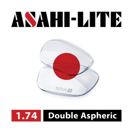 عدسی طبی 1.74 دبل آسفریک آساهی ASAHI DAS