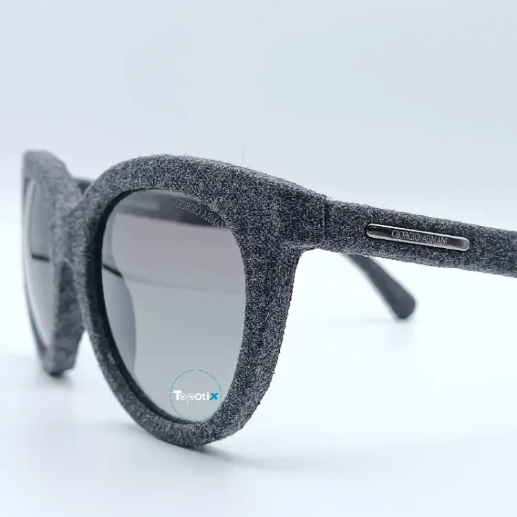 عینک آفتابی زنانه خاص با روکش جیر جورجیو آرمانی GIORGIO ARMANI مدل AR8041M-53188G