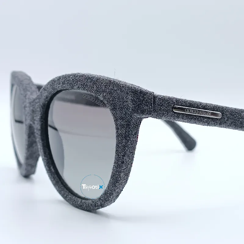 عینک آفتابی زنانه خاص با روکش جیر جورجیو آرمانی GIORGIO ARMANI مدل AR8041M-53188G