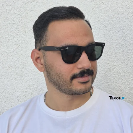 عینک آفتابی زنانه و مردانه ویفرر ری بن RAYBAN WAYFARER مدل RB2140 902S 3N