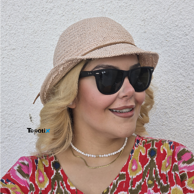 عینک آفتابی زنانه و مردانه ویفرر ری بن RAYBAN WAYFARER مدل RB2140 902S 3N