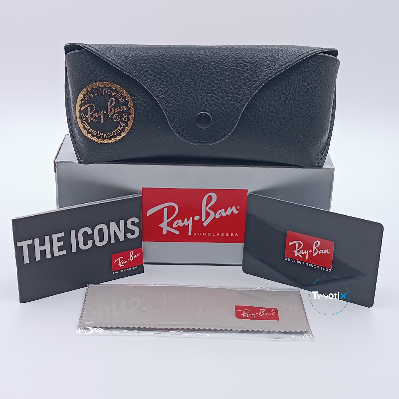 عینک آفتابی زنانه و مردانه ویفرر ری بن RAYBAN WAYFARER مدل RB2140 902S 3N