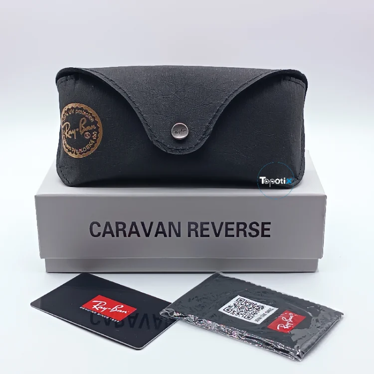 کیف عینک طبی و آفتابی ری بن ریورس RAYBAN REVERSE مدل ORIGINAL