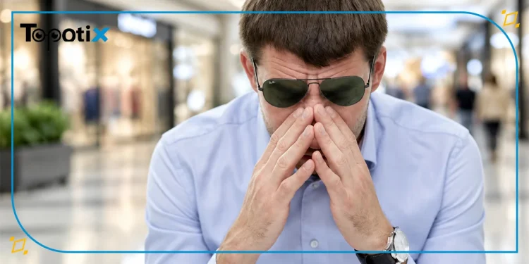 چرا عینک آفتابی باعث سردرد میشود؟